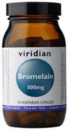 Viridian Bromelain 500 mg