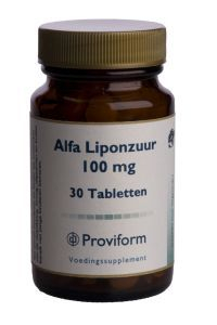 Proviform Alfa Liponzuur 100 mg 30 tablets