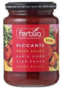 Fertilia Pasta Saus Piccante Biologisch 350 Gramm