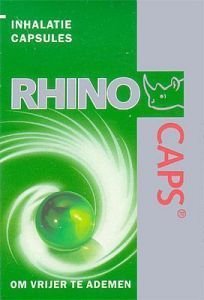 16 capsules Rhino Caps Inhalatiecapsules