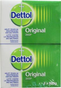 2 Stücke Dettol Zeeptablet Original