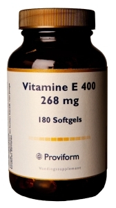 Proviform Vitamine E 400 268 mg 180 softgels