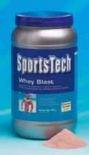 729 gram Sportstech Whey Blast Chocolade