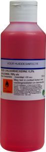 Orphi Pharma - Chempropack Chloorhexidine 0,5% Alcohol 70% Rhodamine 250 Ml