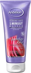 180 ml Andrelon Levendige Kleur 1 Minuut Masker