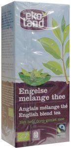 Ekoland Engelse Melange Thee Fair Trade 20 Stücke
