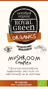 60 capsules Royal Green Mushroom Complex Biologisch
