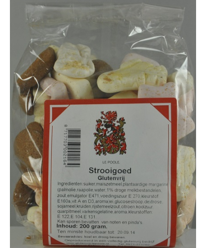 Le Poole Strooigoed Glutenvrij 200 gram
