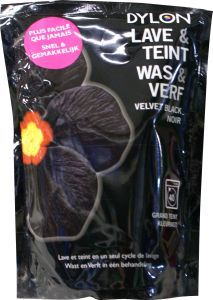 Dylon Was & Verf Black 400 Gramm