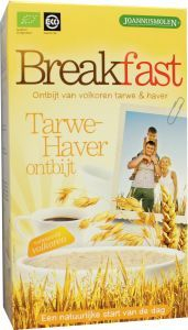 Joannusmolen Breakfast Tarwe-Haver Biologisch