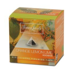 Simon Levelt Orange Lemon Lime Rooibos Thee Biologisch 10 Tüte