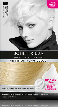 John Frieda Precision Foam Colour 10B Extra Light Beige Blonde 1 piece