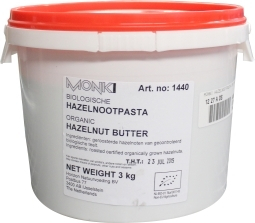 Monki Hazelnootpasta Biologisch