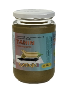 Monki Tahin Sesampasta zonder Zout Biologisch