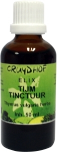 De Cruydhof Thymus Vulgaris Herba - Elix Tijm Tinctuur 50 Ml