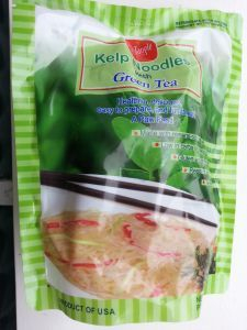 Sea Tangle Kelp Noodles met Groene Thee 340 Gramm