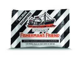 Fisherman's Friend Salmiak Suikervrij 25 Gramm