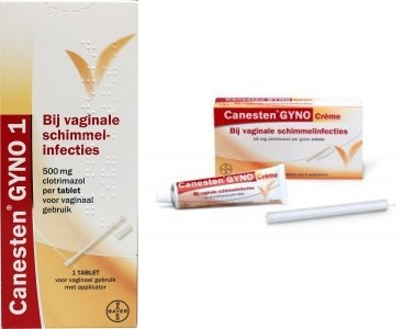 Canesten Gyno 1 en Gyno Creme