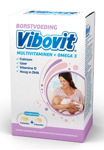 60 pieces Vibovit Borstvoeding Multivitaminen Omega 3
