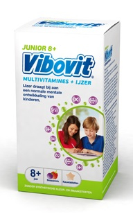 Vibovit Junior 8+ Multivitamines IJzer 30 chewable tablets