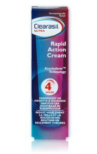 Clearasil Ultra Rapid Action Cream 4 uur 15 Ml