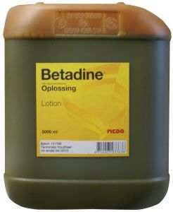 Betadine Jodium Oplossing Uitwendig 5000 Ml