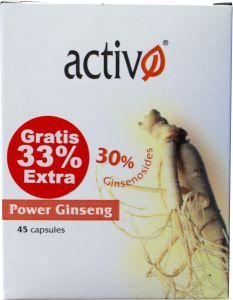 Activo Power Ginseng 45 Kapseln