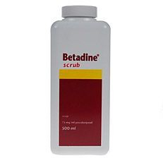 500 Ml Betadine Scrub