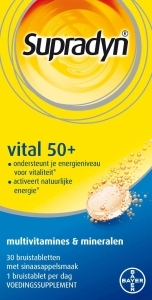Supradyn Vital 50+ 30 effervescent tablets