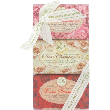 Nesti Dante Cadeau Verpakking Rosa 3 Stücke