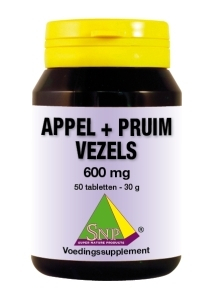 50 tablets SNP Appel + Pruim Vezels 600 mg
