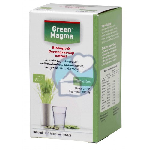 Green Magma Green Magma Biologisch 136 Tabletten