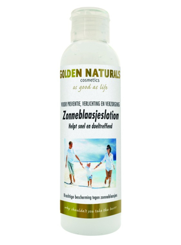 Golden Naturals Zonneblaasjes Lotion 100 Ml