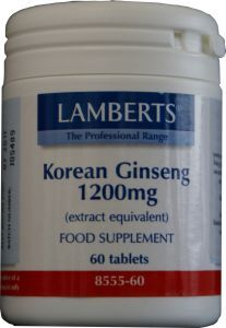 Lamberts Koreaanse Ginseng 1200mg