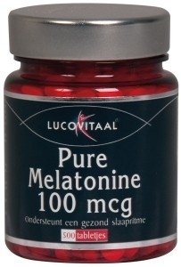 Lucovitaal Melatonine Puur 100mcg 500 tabletten