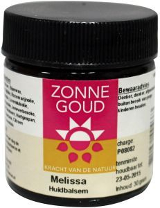 Zonnegoud Melissa Huidbalsem 30 Ml