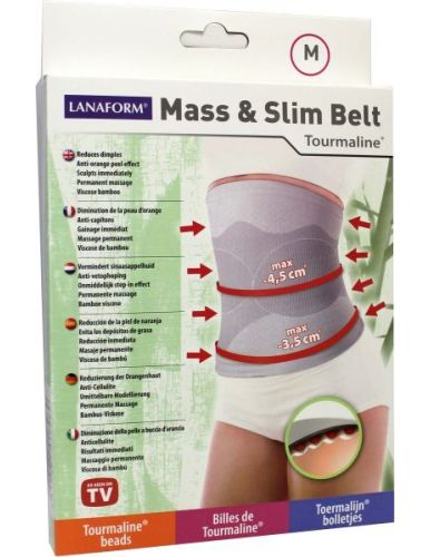 1 exemplaar Lanaform Mass & Slim Belt M