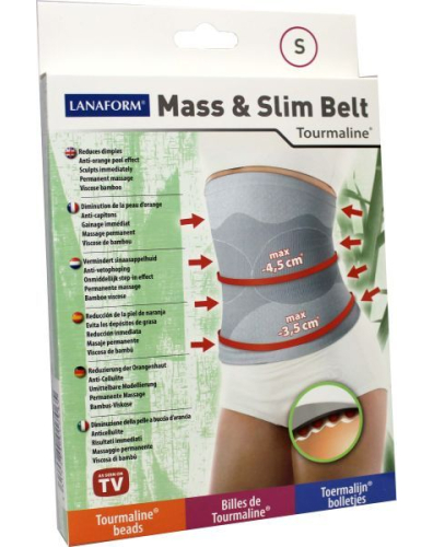 1 exemplaar Lanaform Mass & Slim Belt S