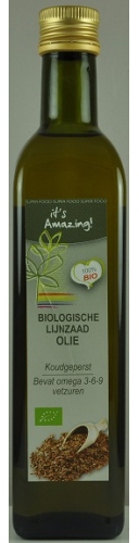 Its Amazing Lijnzaadolie Biologisch