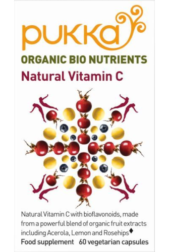 Pukka Natural Vitamin C 60 capsules