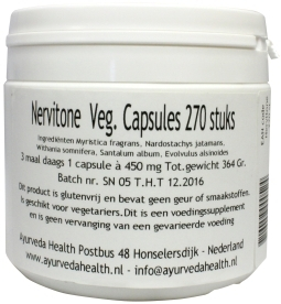 Ayurveda Health Nervitone 270 Kapseln