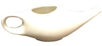 Ayurveda Health Neti Pot Aardewerk Wit