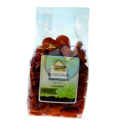 500 gram Boerjan Bloeddruk Abrikozen