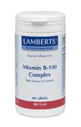 60 tabletten Lamberts Vitamine B100 Complex