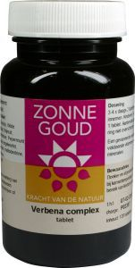 Zonnegoud Verbena Complex 120 Tabletten