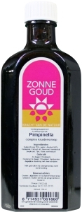 Zonnegoud Pimpinella Complex Siroop 150 Ml