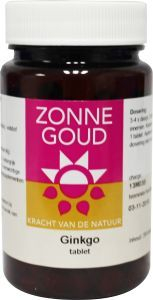 Zonnegoud Ginkgo 200 tablets