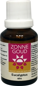 20 Ml Zonnegoud Eucalyptus Etherische Olie
