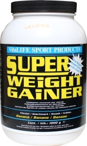 Vitalife Super Weight Gainer Banaan 1000 gram