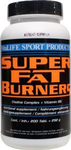 Vitalife Super Fat Burners 200 tabletten